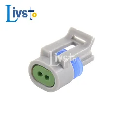 Delphi 2 Pin Way Female Waterproof Electrical Wire Connector Sealed Auto Plug for GM 12162197 12162195 12162193