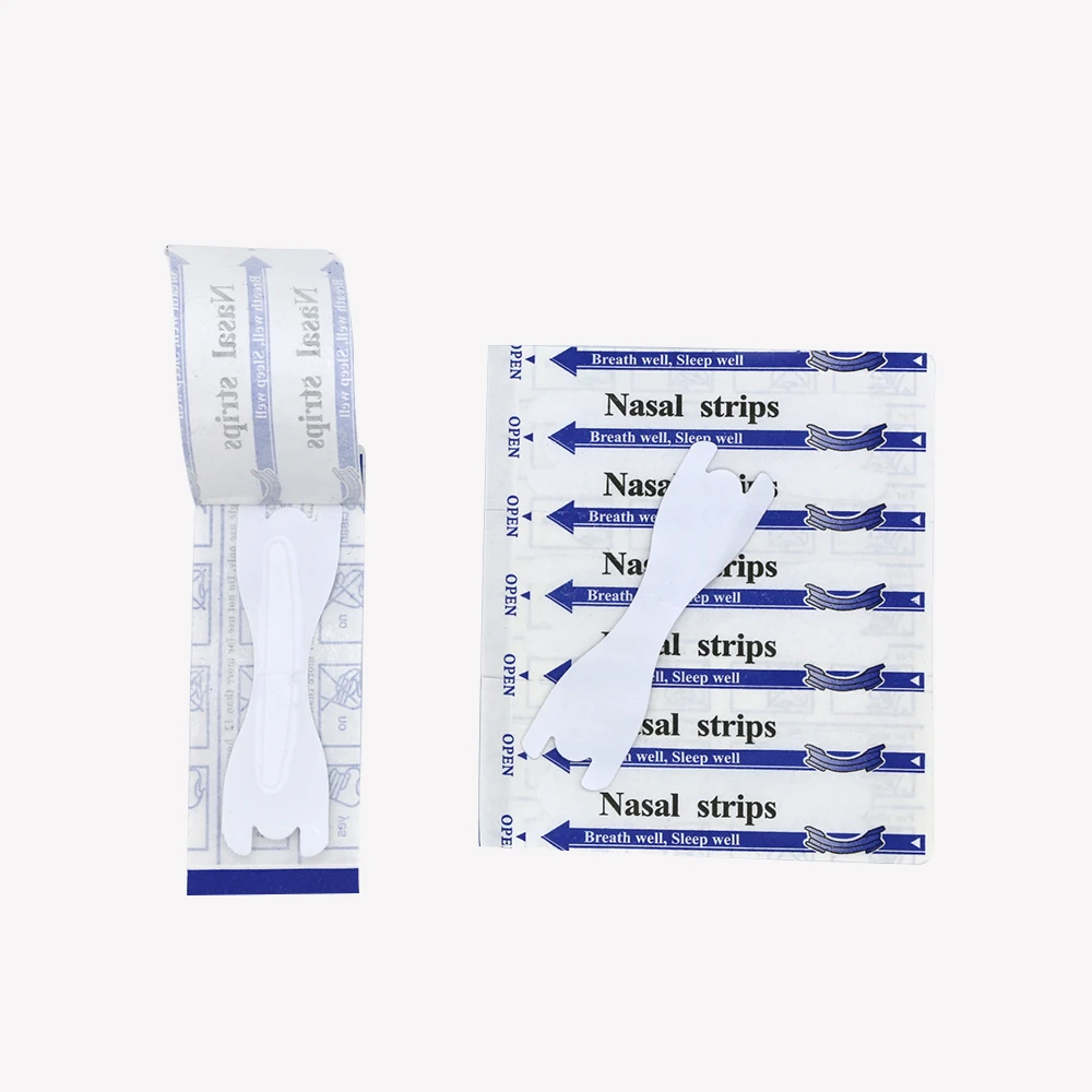 50pcs/lot Transparent Nasal Strips Anti Snore Patch To Reduce Snore Have a Relax Sleep Anti-snoring Patches Better Nose Breath