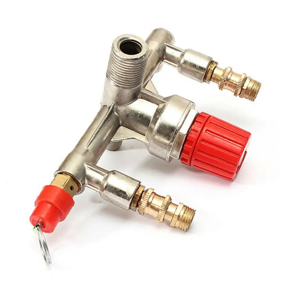 

Universal Convenient Aluminum Bracket Air Compressor Switch Pressure Release Valve Pump Parts Kit