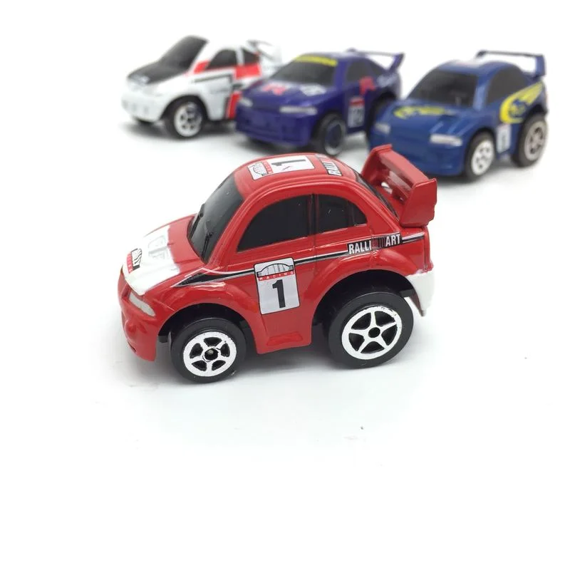 5cm Version Q Mini Alloy Mitsubishi Evo Honda TYPE-R Subaru WRC Nissan GT-R Metal Toys for Boys