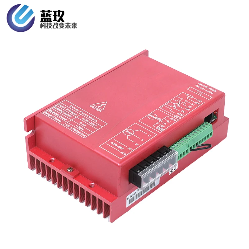 LKBL2205F 220v Brushless DC Motor Driver 750w BLDC Controller with hall sensor motor controller close loop open loop