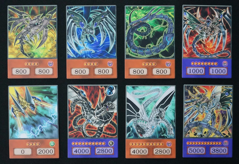 48 teile/satz Zane Truesdale Anime Deck Cyber Drachen Kunst Underworld Cyberdark Orica Hölle Kaiser Ryo Marufuji Yugioh GX Klassische Karten