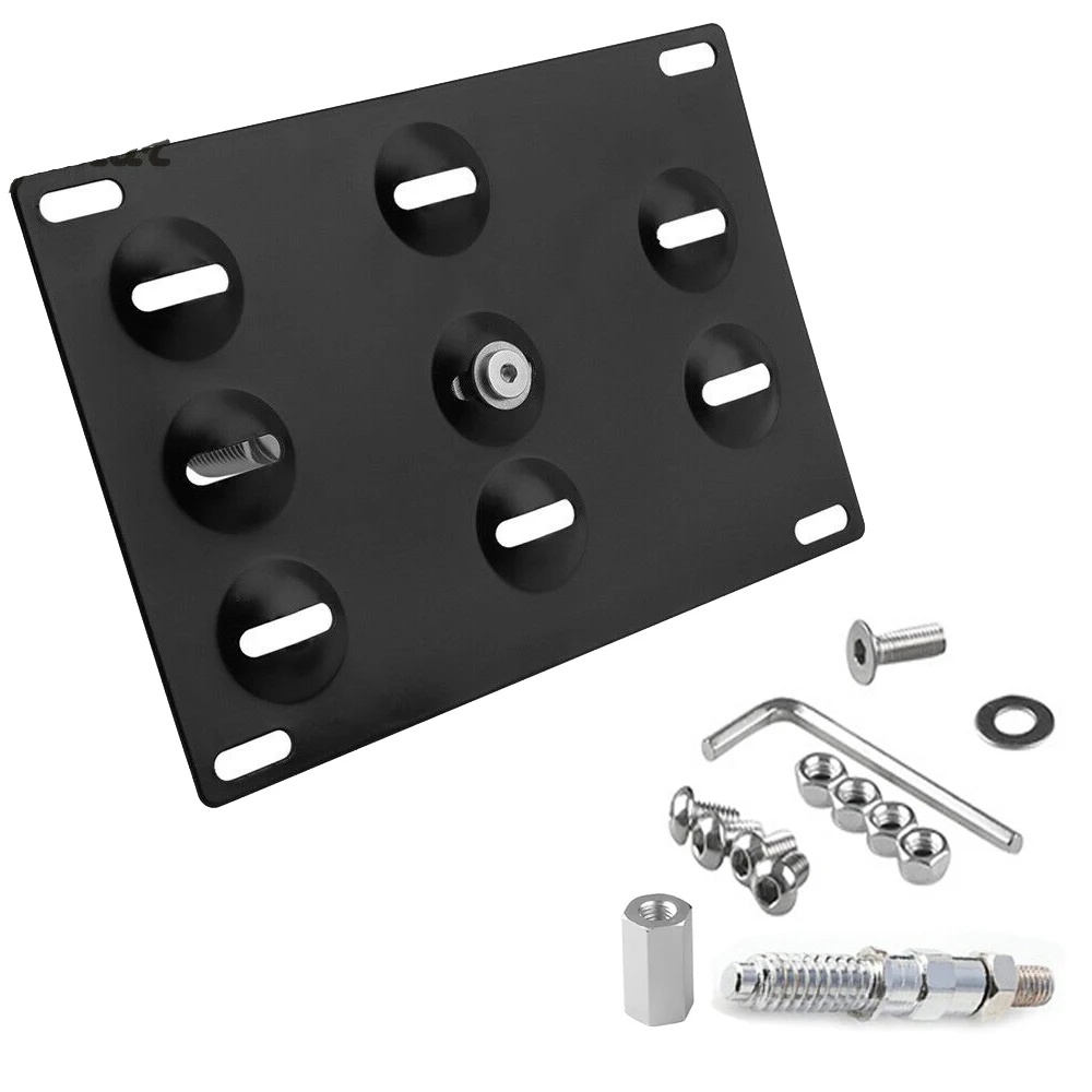 

Bumper Tow License Plate Bracket Holder For BMW E39 5-Series 525i 528i 530i 540i M5 95-03, FOR E90 E91 E92 E93 M3 E70 E71 07-13