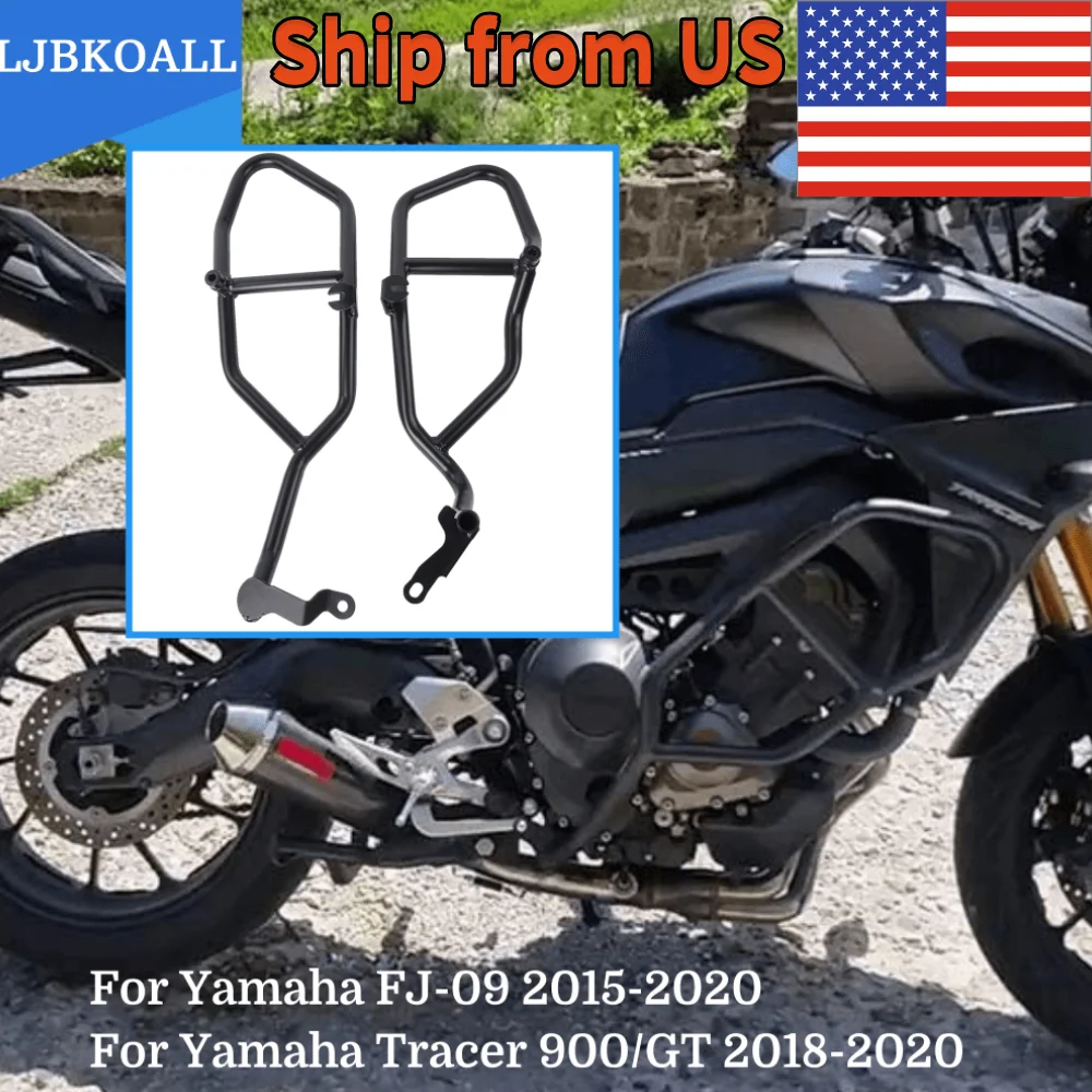 

Tracer 900 GT 2018 2019 Accessories Motorcycle Crash Bar Engine Guard Bumper Protector for Yamaha FJ-09 2015-2020 2016 2017 US