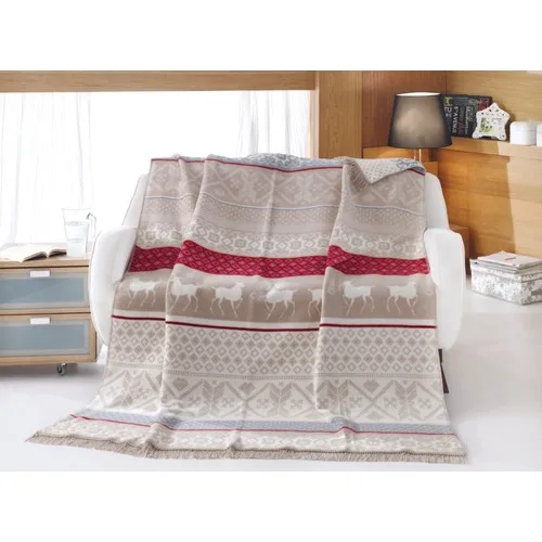 Aksu Tek Personality Cotton Blanket Bianna