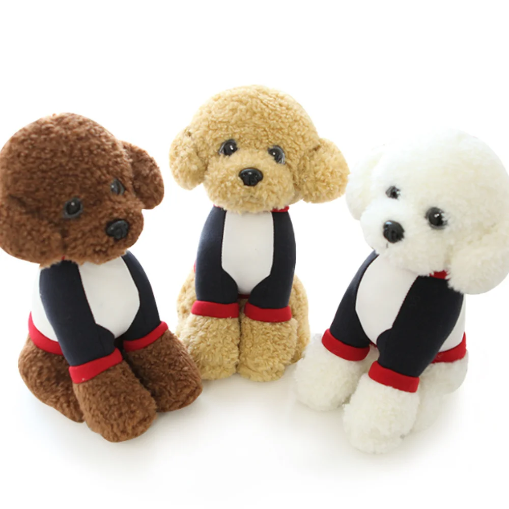 Teddy Dog Poodle Cute Children Birthday Gift Stuffed Plush Toy