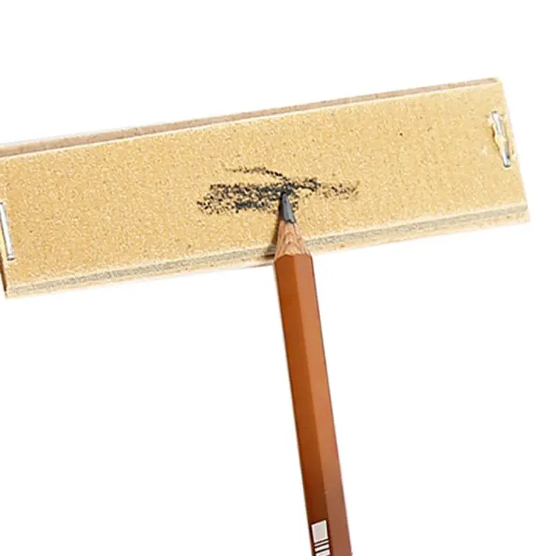12 Chiếc Tranh Nghệ Thuật Giấy Nhám Phác Thảo Bút Chì Mài Ban Con Trỏ Vẽ Công Cụ Di Động Học Văn Phòng Phẩm Phụ Kiện