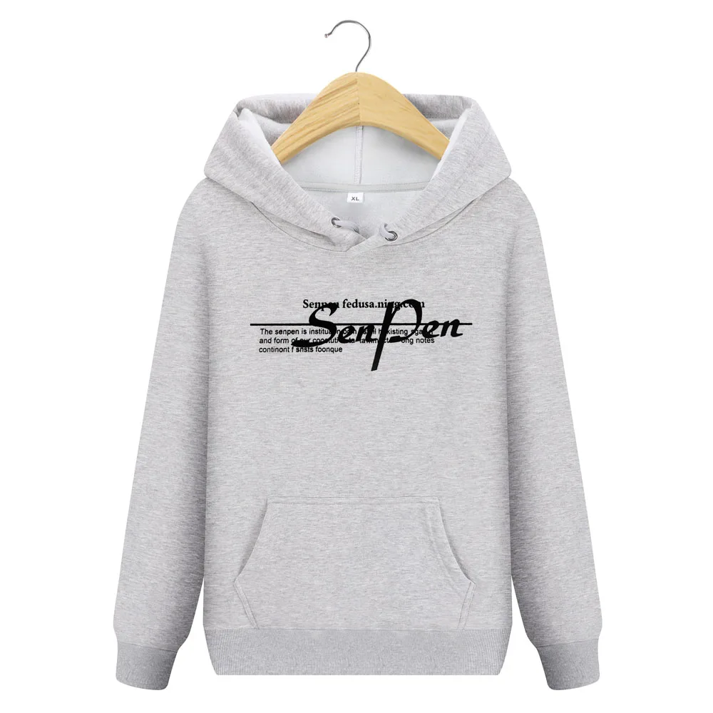 Men sweatshirt plus velvet to keep warm 2021 new winter fashion male thick hoodies teenage boy coat letter plus size H48