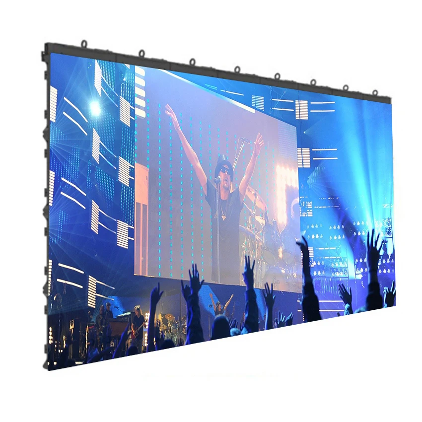 

2021 new design shenzhen rgb smd rental display 500x1000mm 3.91 pixel video display function led indoor outdoor led TVs