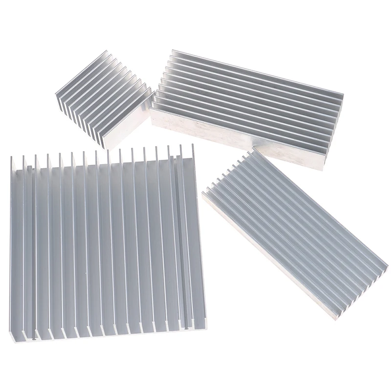 Extruded Aluminum Heatsink For High Power LED IC Chip Cooler Radiator Heat Sink Drop Ship