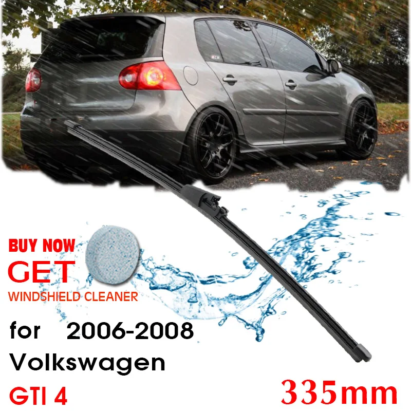 

Car Wiper Blade Rear Back Window Windscreen Windshield Wipers Auto Accessories For Volkswagen GTI 4 Hatchback 2006-2008 335mm