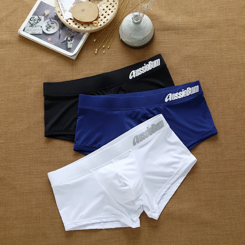 Men Fashion Brand Designer Underwear Male Briefs Pant Low Rise Underpants Comfortable Breathable Vintage Boxer New Arrival