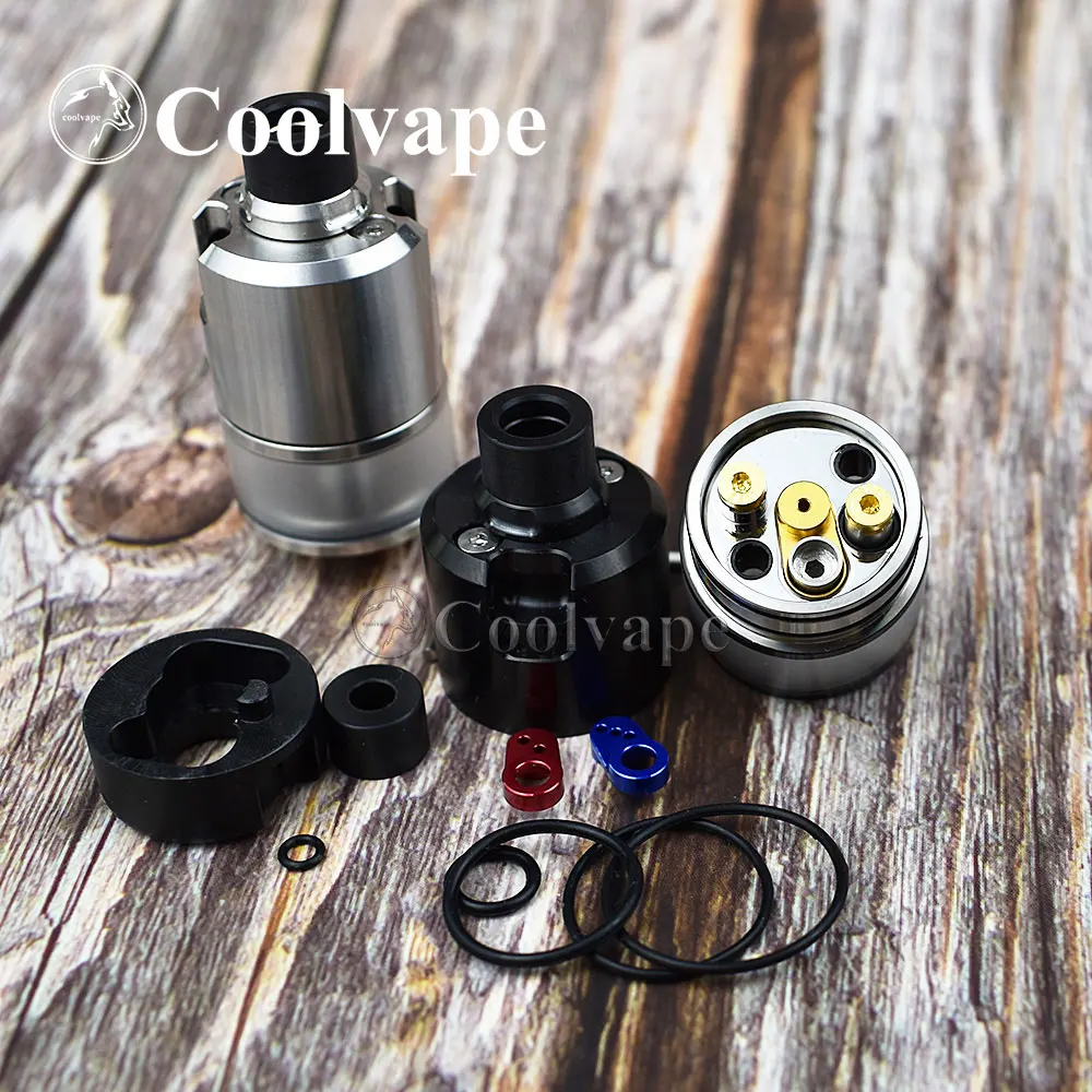 Coolvape-atomizador de cigarrillo electrónico, bobina única reconstruible, tanque de 22mm 316 SS vs Bastard RTA Haku Venna kayfun lite, MTL DTL BF-99