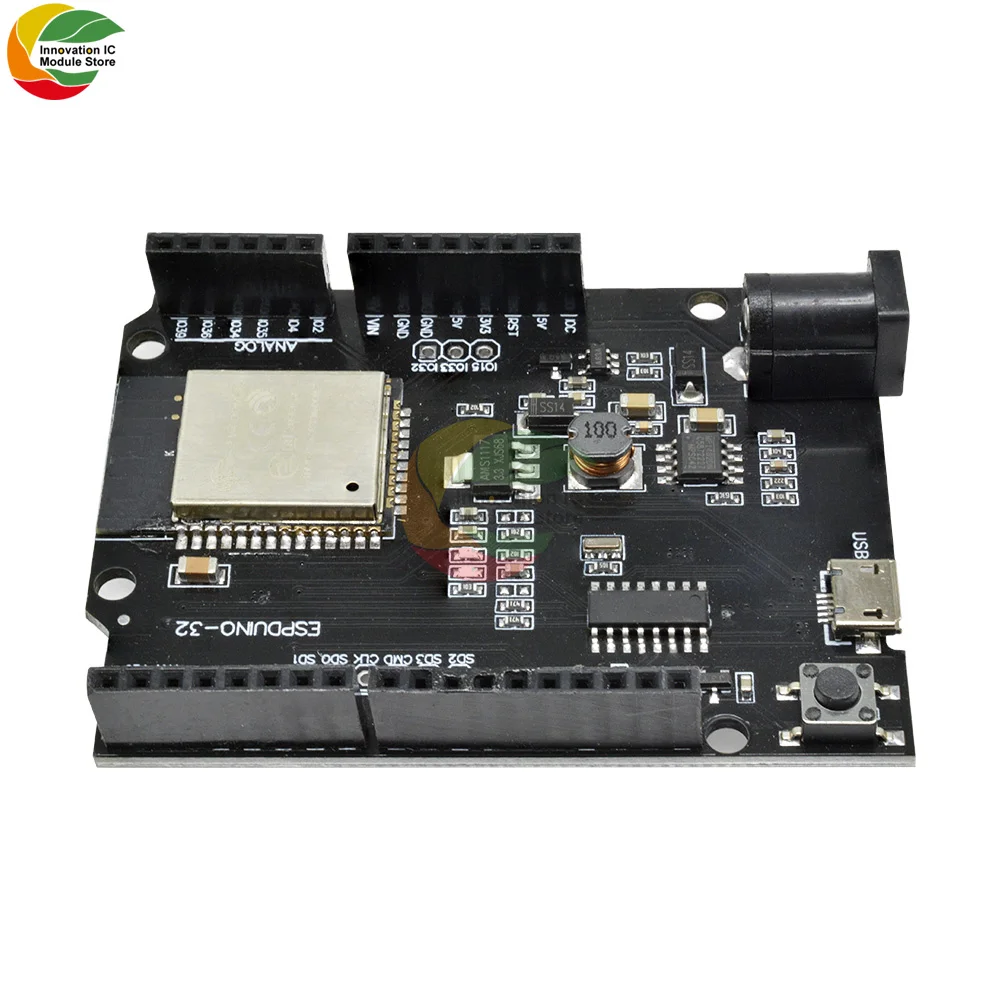 Wemos D1 R32 ESP32 WiFi Bluetooth Compatible CH340 Development Board Micro USB Interface for Arduino R3 Type-B USB DC 5-12V