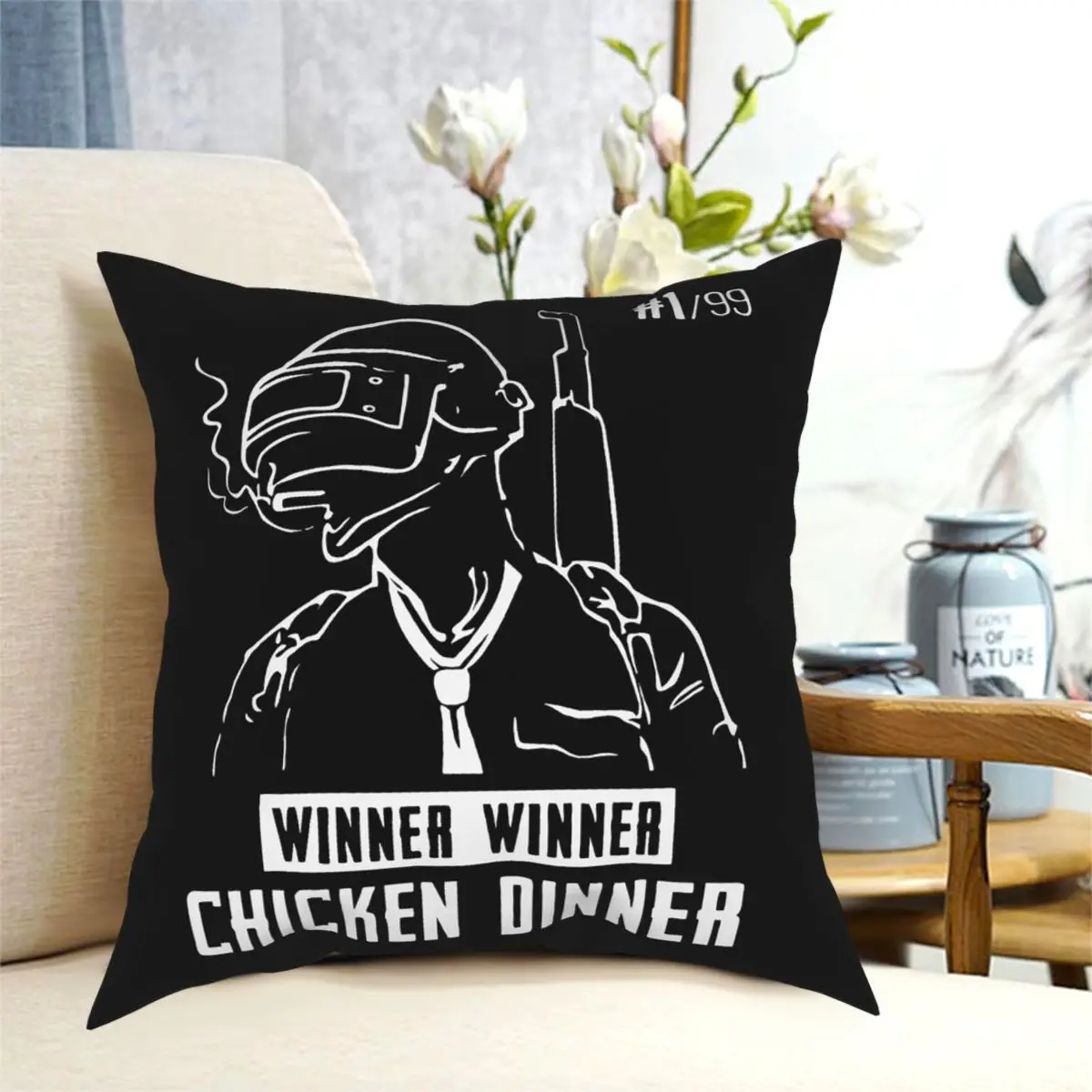 Pubg Playerunknown\'s Battlegrounds Pillowcase Home Decor Cushions Throw Pillow for Sofa Polyester Double-sided Printing Unique