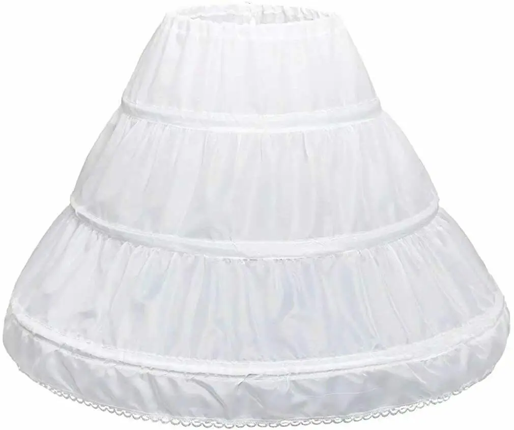 Anágua Underskirt Deslizamento para o Casamento, Anágua extravagante, Sensual Procurando, Vestido de baile, 6 Hoop Skirt