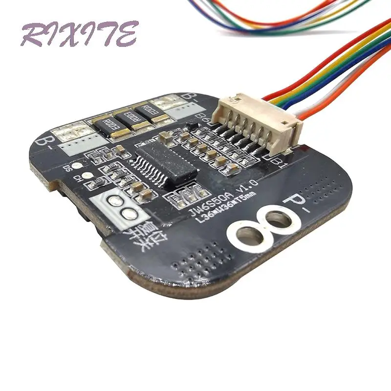 3S/4S 50A 12V 6S 50A 24V litowa płyta ochronna do 18650 PCB BMS akumulator litowo-jonowy