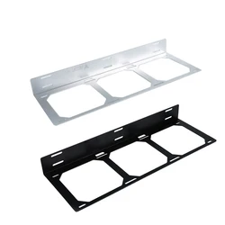 Fan Radiator Holder 120MM 240MM 360MM Radiator Mount Bracket, Computer Case Accessory Gadget,Silver,Black