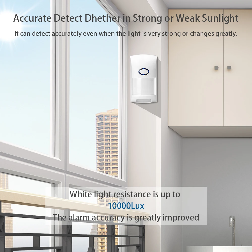 Wifi Tuya Smart APP Human Body Movement Infrared Detector PIR Motion Sensor