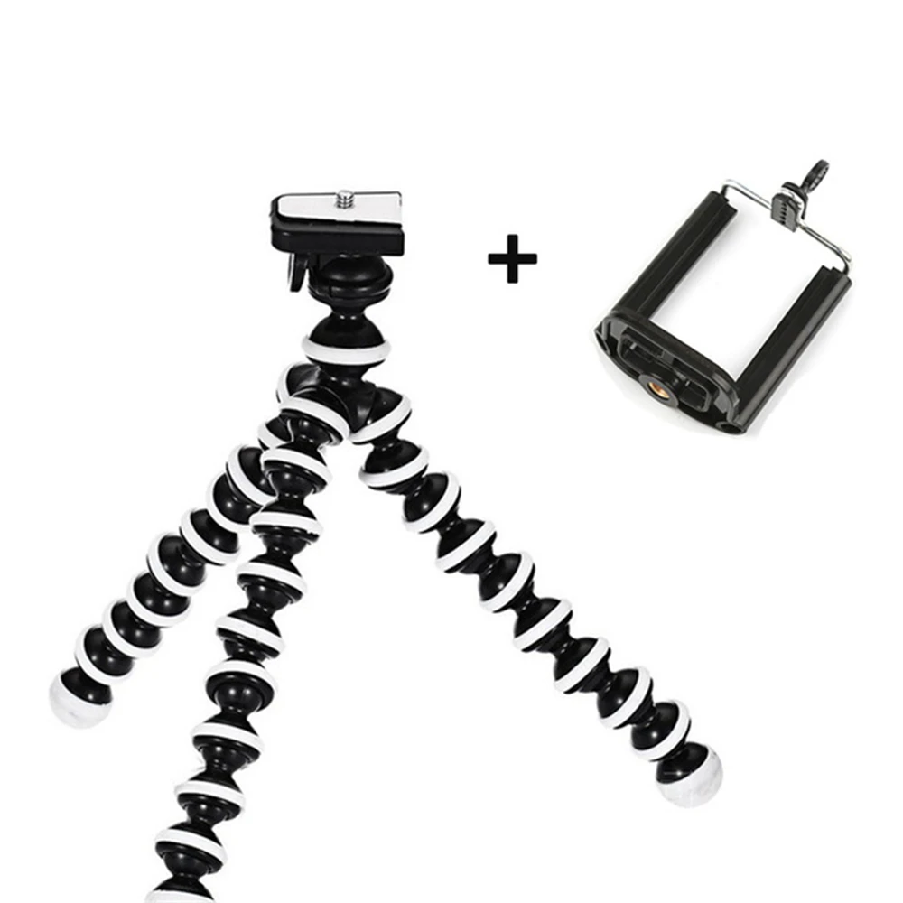 Universal Mini Octopus Tripod Phone Tripod Holder Flexible Tripod Stand Action Camera Stand Smartphone Holder With Clip