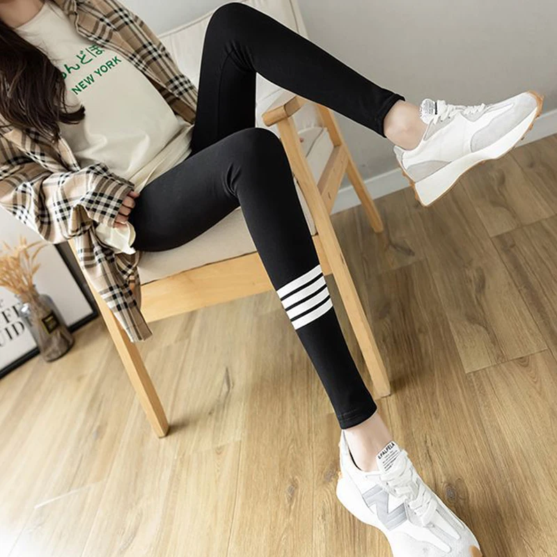 

Korean Fashion Leggings Outfits For Women Sweatpants Women Y2k Pants Womens Fall Pantalones High Elastic Sexy High Waist Pants