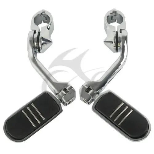 

Motorcycle 32mm 1.25" Footpeg Long Angled Highway Engine Guard For Harley Electra Glide Road Glide