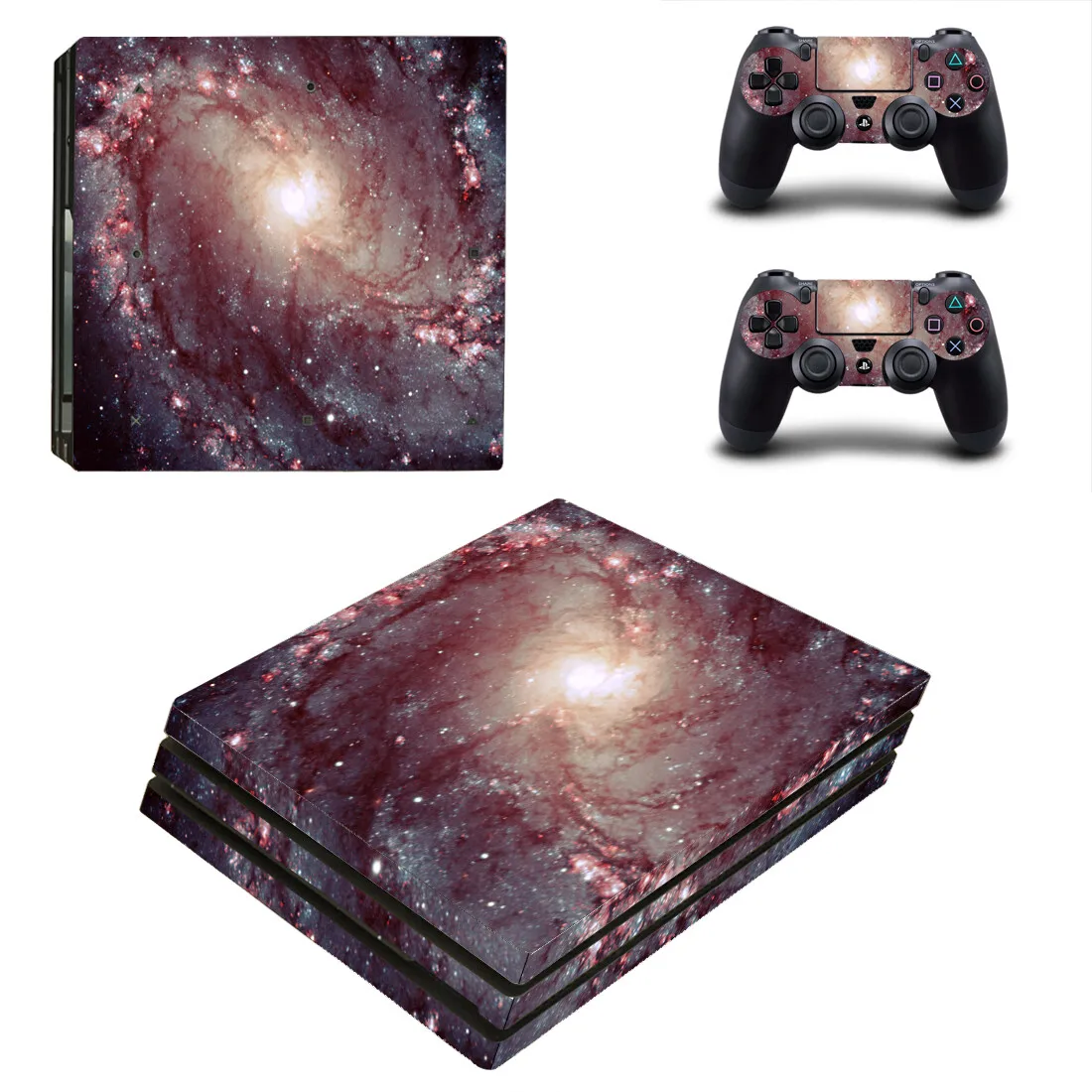 Starry Sky Night PS4 Pro Skin Sticker Decal Cover For PlayStation 4 PS4 Pro Console & Controller Skins Vinyl