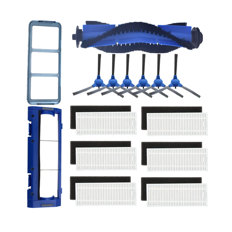 ชุดชิ้นส่วนทดแทนสำหรับ Eufy RoboVac 11S RoboVac 30C RoboVac 30 RoboVac 15C แปรงด้านข้างแปรงสูญญากาศอุปกรณ์เสริม