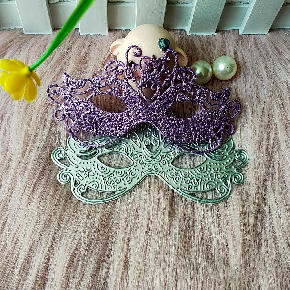 

New Women’s masks, glasses metal cutting die mould scrapbook decoration embossed photo album decoration card making DIY