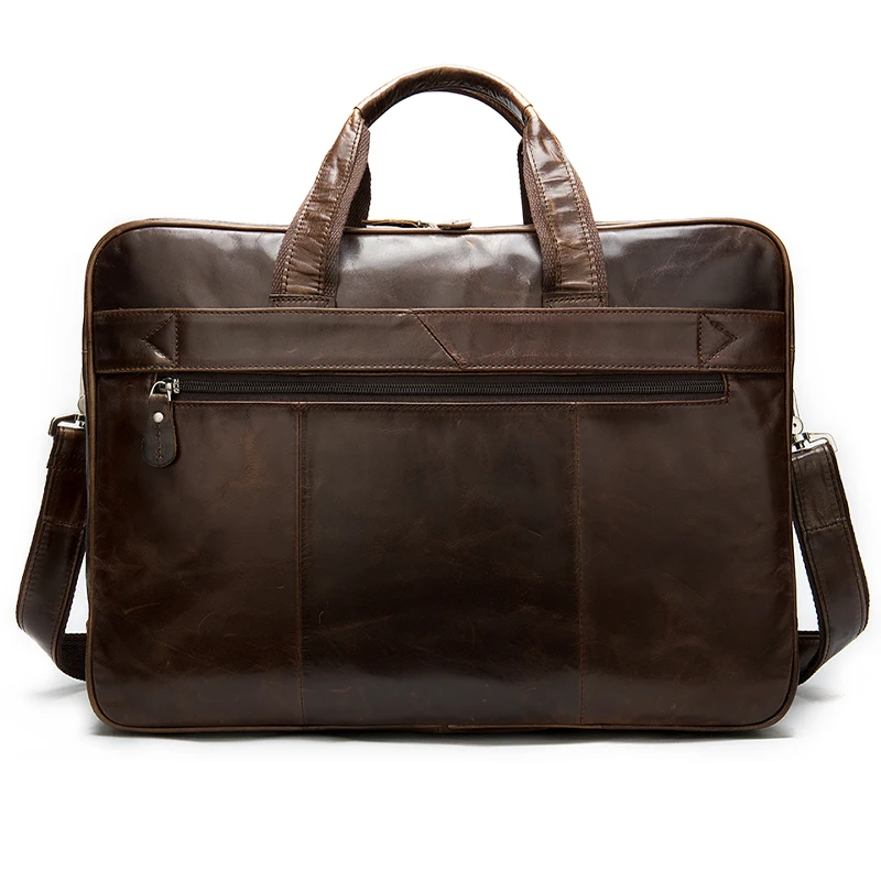 Aktetassen Mans Tas Lederen Aktetas Mannen Lederen Laptoptas Mannen Business Heren Aktetas 15 Inch Pasta Masculina 9205