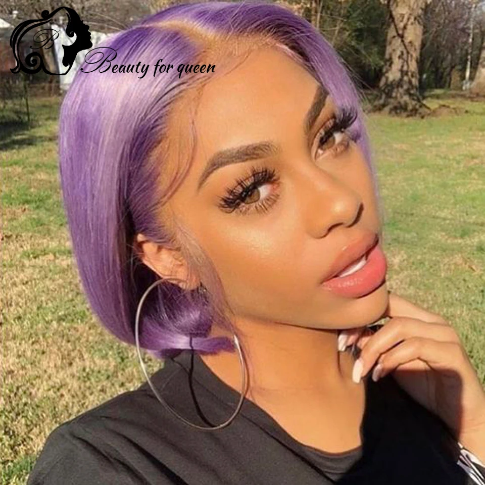 Perruque Lace Frontal wig naturelle brésilienne Remy, cheveux humains, 13x4, Extension de cheveux, pre-plucked, 180%, pour femmes