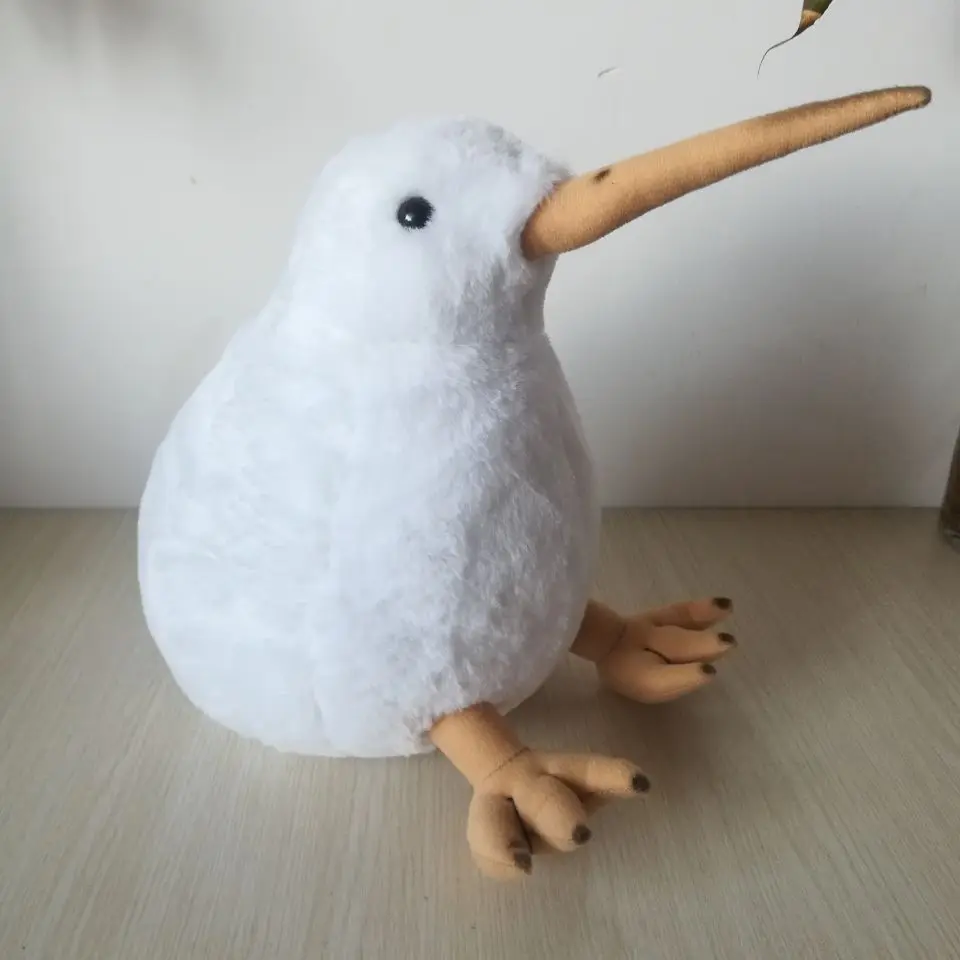 about 30cm cartoon white kiwi bird plush toy New Zealand national bird soft doll kid's toy birthday gift b0741