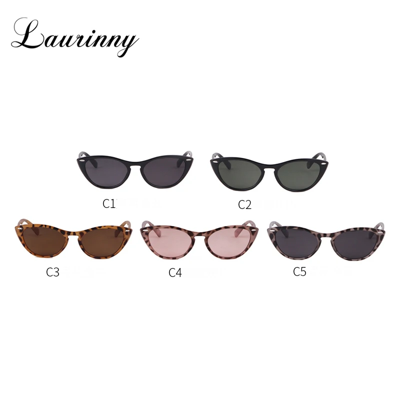 Vintage Cat Eye Leopard Sunglasses Women Brand Design Square Tortoise Shell Sun Glasses Black Frame Fashion Shades Eyewear UV400