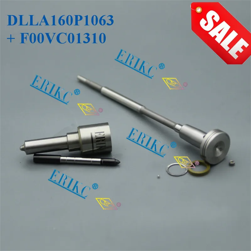 Repair Kits Fuel Injector DLLA160P1063 Nozzle Sprayer Valve F00VC01310 CRI Injector For Inyection 0445110131 0986435084