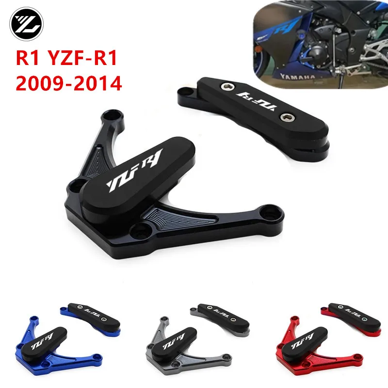 

For YAMAHA YZF-R1 r1 2009-2014 2010 2011 2012 2013 2014 Frame Slider Crash Pad Motor Stator Case Saver Cover falling Protector