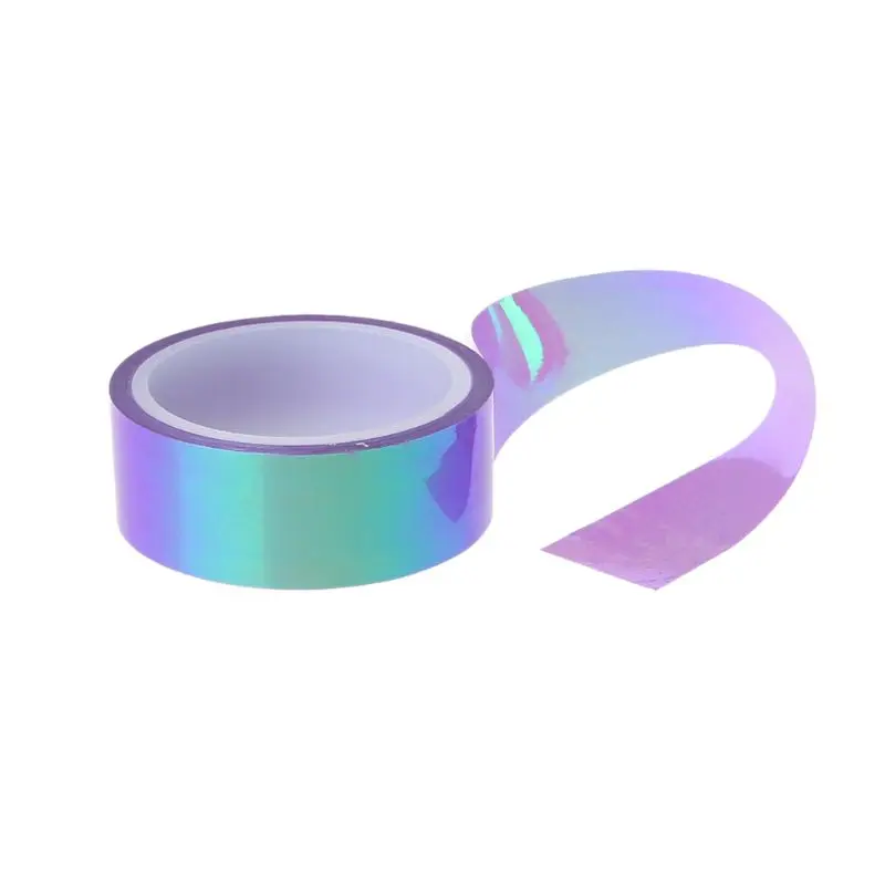 8pcs/set Rhythmic Gymnastics Decoration Glitter Tape Ring Accessory 15mm*5m Stationery Decorative DIY Masking