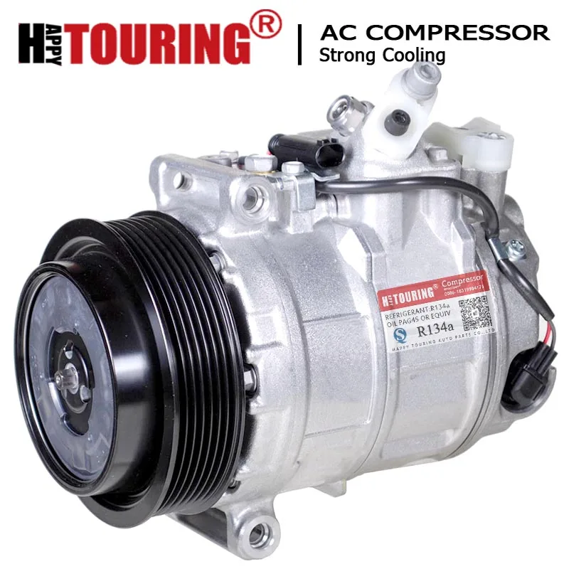 Auto  condition compressor for Mercedes W209 W220 W230 W463 C230 CL55 AMG CLK320 0012302811 4472806091 4711474  65633016039