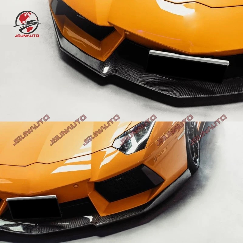 

For Lamborgini Aventador LP700 Carbon FIber Body Kit D Style Front Diffuser Bumper Lips Auto Accessories