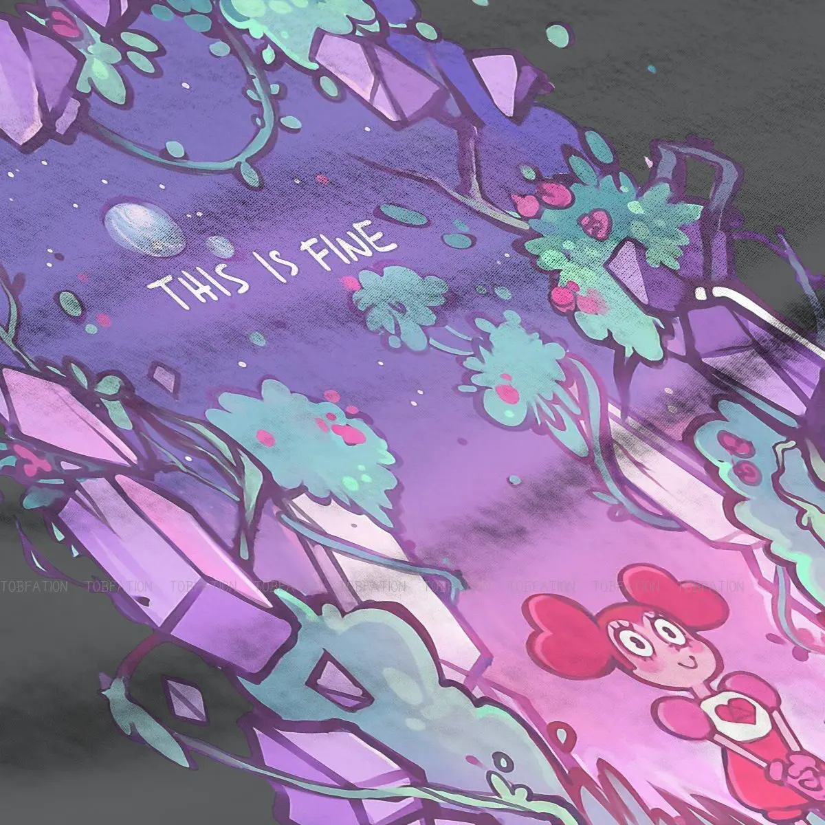 This is Fine Harajuku TShirt Steven Universe Garnet Pearl Printing Tops 4XL 5XL Leisure T Shirt Girl Short Sleeve Unique Gift