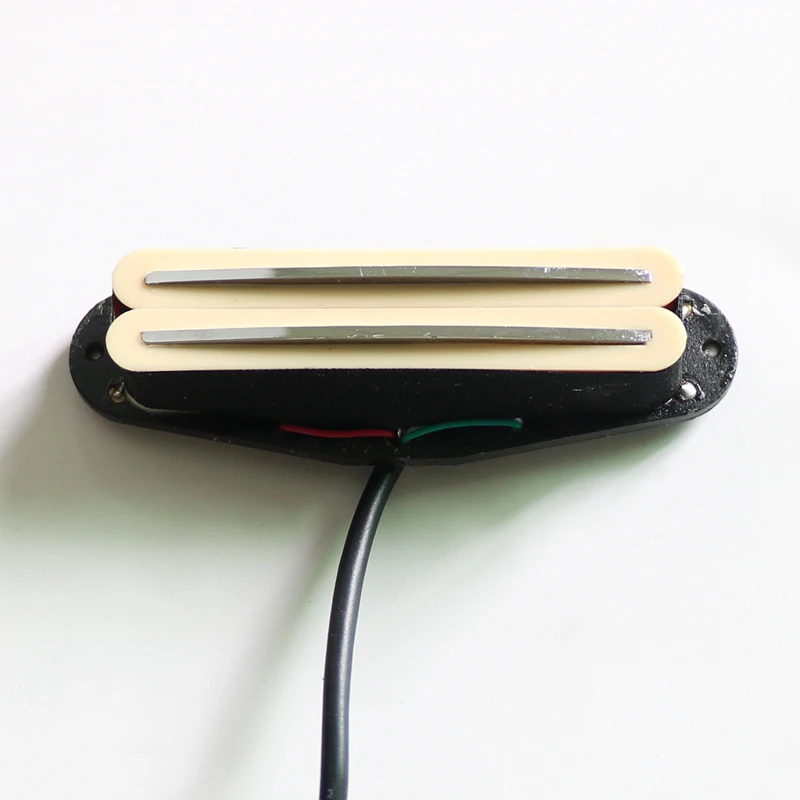 Donlis Hot Dual Coil Rail Single Electric Guitar Pickup With Twin Blade And 4 Cord Output Wire