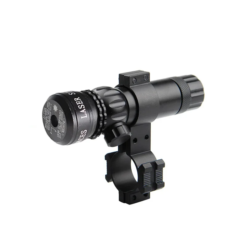 Tactical Green Red Dot Laser Sight Rifle Hunting Scope 20mm Airsoft Sport Rail & Barrel Pressure Switch Mount For Shooting