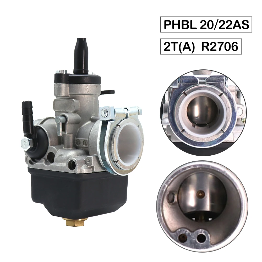 ZSDTRP Dellorto Carburetor PHBL 20AS/22AS 2T(A) R2706/R2707 Carburetor PHBL as the Garden Female Attack with Manual Air