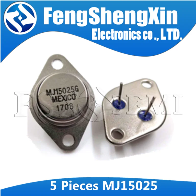 5PCS MJ15025 TO-3 MJ15025G  Silicon Power Transistors