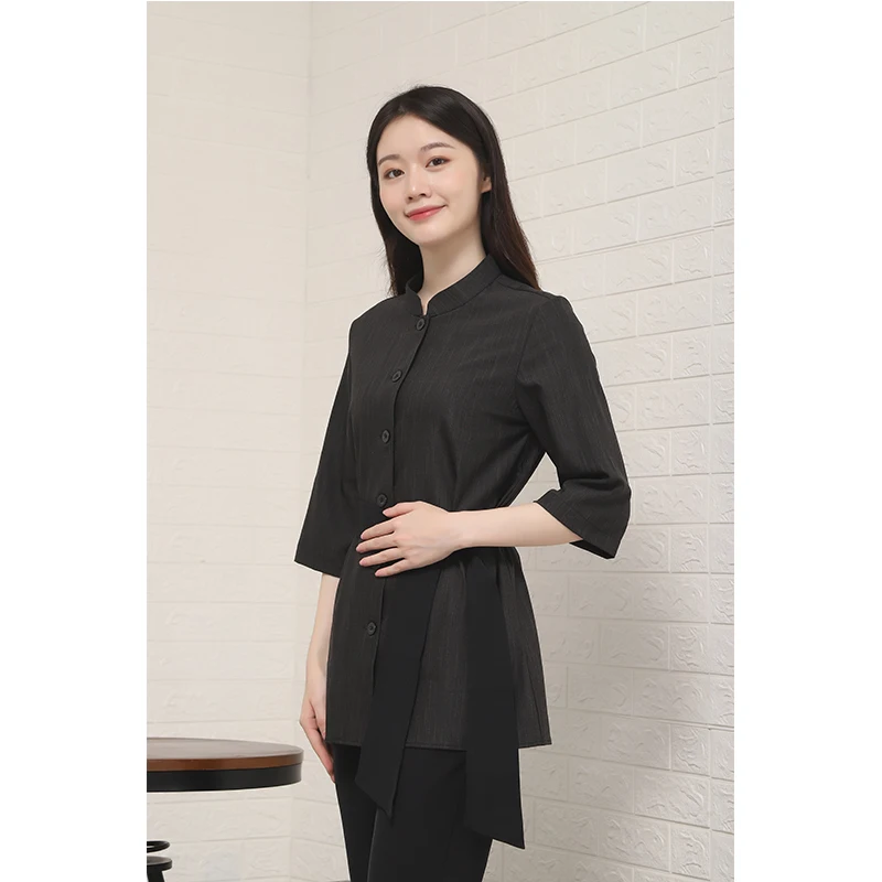 

Cosmetologist Working Clothes Female Autumn Winter Beauty Salon Manicurist Uniform Massagista Uniforme