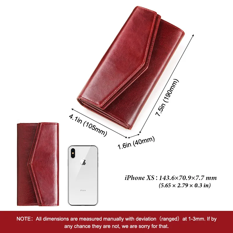 GZCZ Rfid Fashion Women Clutch Leather Wallets Long Style Multi-Functional Coin Purse Portomonee Clamp For Phone Handy Passport