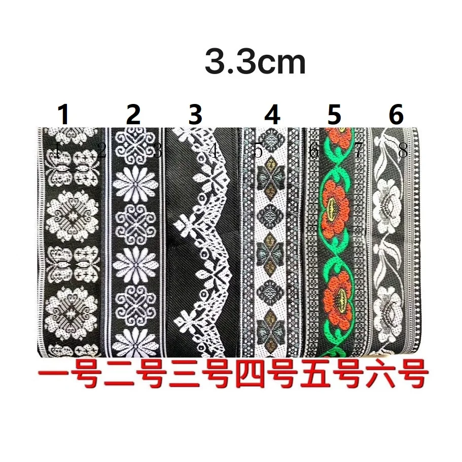 

3.3cm ethnic style folk style nation style jacquard ribbon,jacquard webbing,garment ribbon,shoes ribbon,bag ribbon,QC0508H