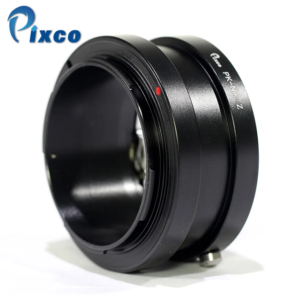 Anello adattatore attacco obiettivo Pixco per obiettivo Pentax K PK per fotocamera Nikon Z Mount PK-Nikon Z Z fc Z50II/Z5/Z50