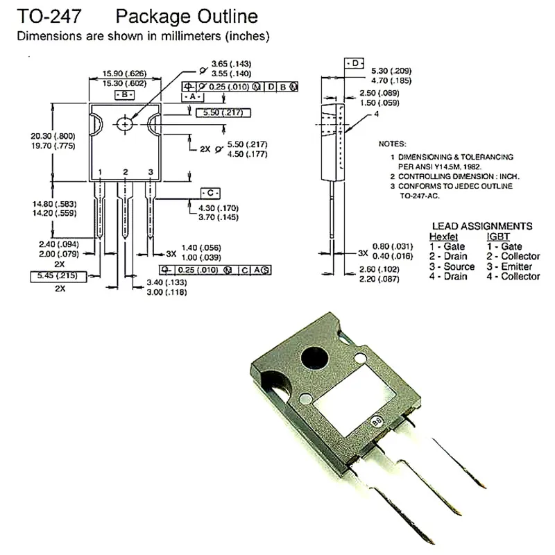 72CPQ030 (5PCS) transistor Schottky tube TO247