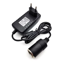 220V AC to DC 12V 1A 2A 3A Car Cigarette Lighter Charger Transformer Adapter Socket Car Electronic Devices EU UK US AU Plug