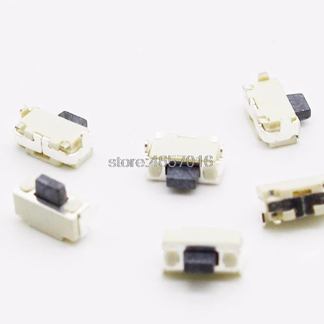 (50 / batch) 2X4X3.5MM micro SMD Tact Switch side button switch MP3 MP4 MP5 Tablet PC switch